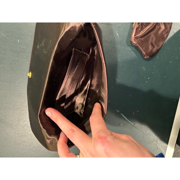 Made by soure clutch vintage brown sequin - Picture 6 of 8